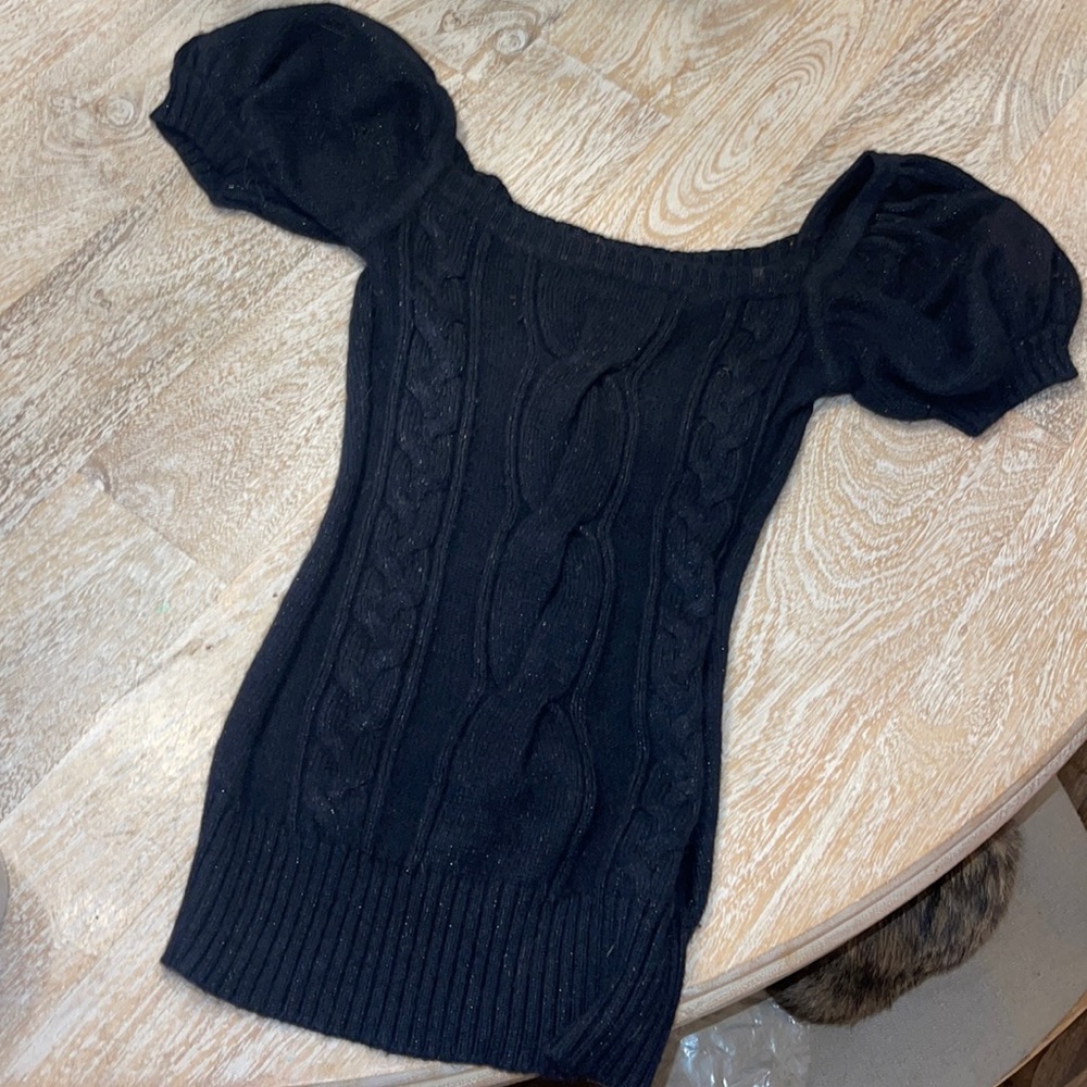 Arden B. Short sleeve sweater
